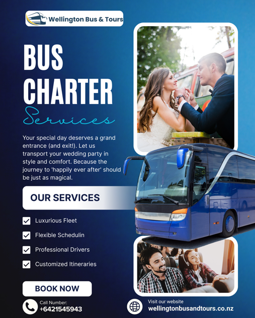 Bus Charter Services – Your Special Day Deserves a Grand Entrance